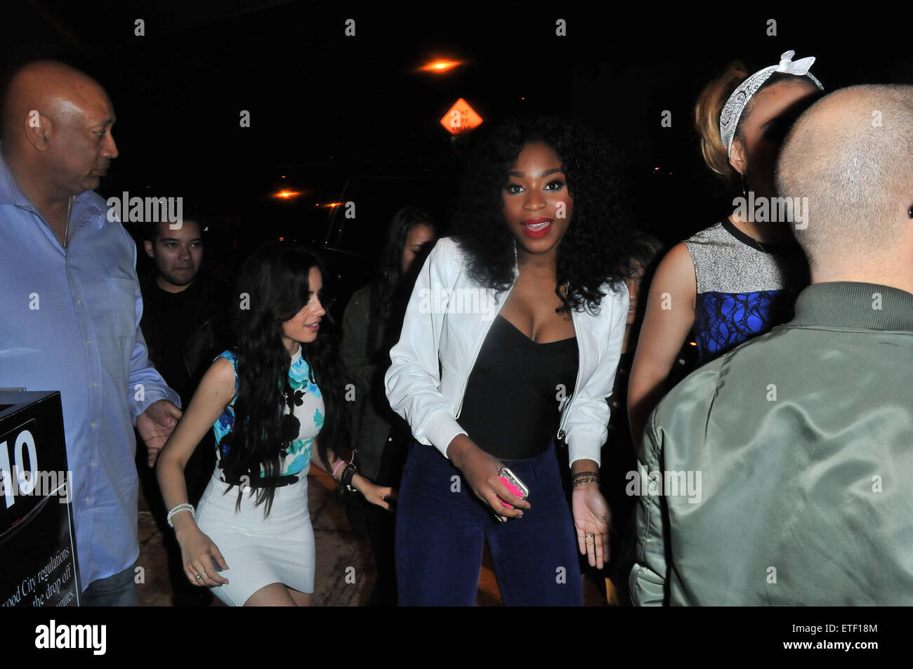 Camila cabello fifth harmony los High Resolution Stock Photography and