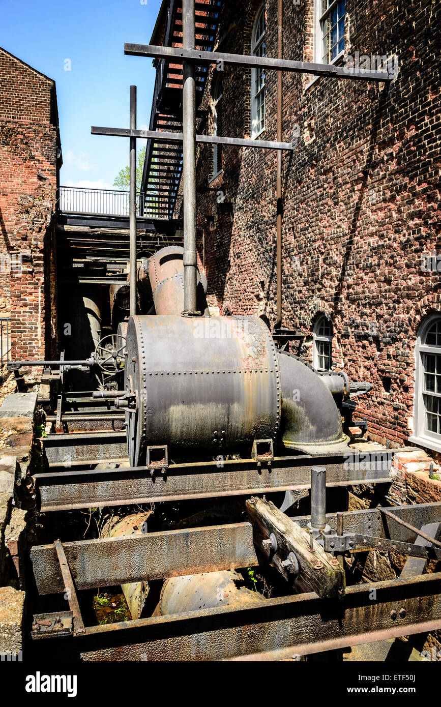 Historic Tredegar Iron Works, Richmond, Virginia Stock Photo Alamy