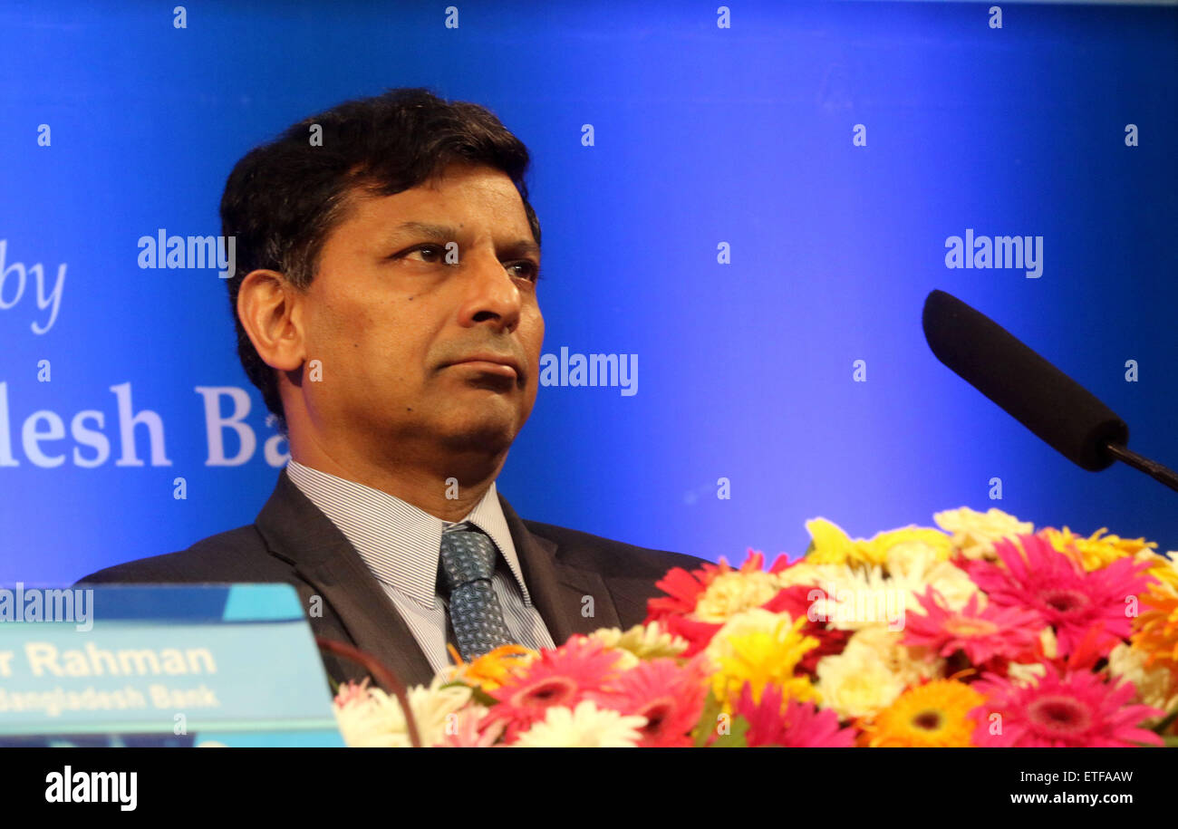 Dhaka, Bangladesh. 11th June, 2015. Raghuram Rajan, governor of Reserve ...