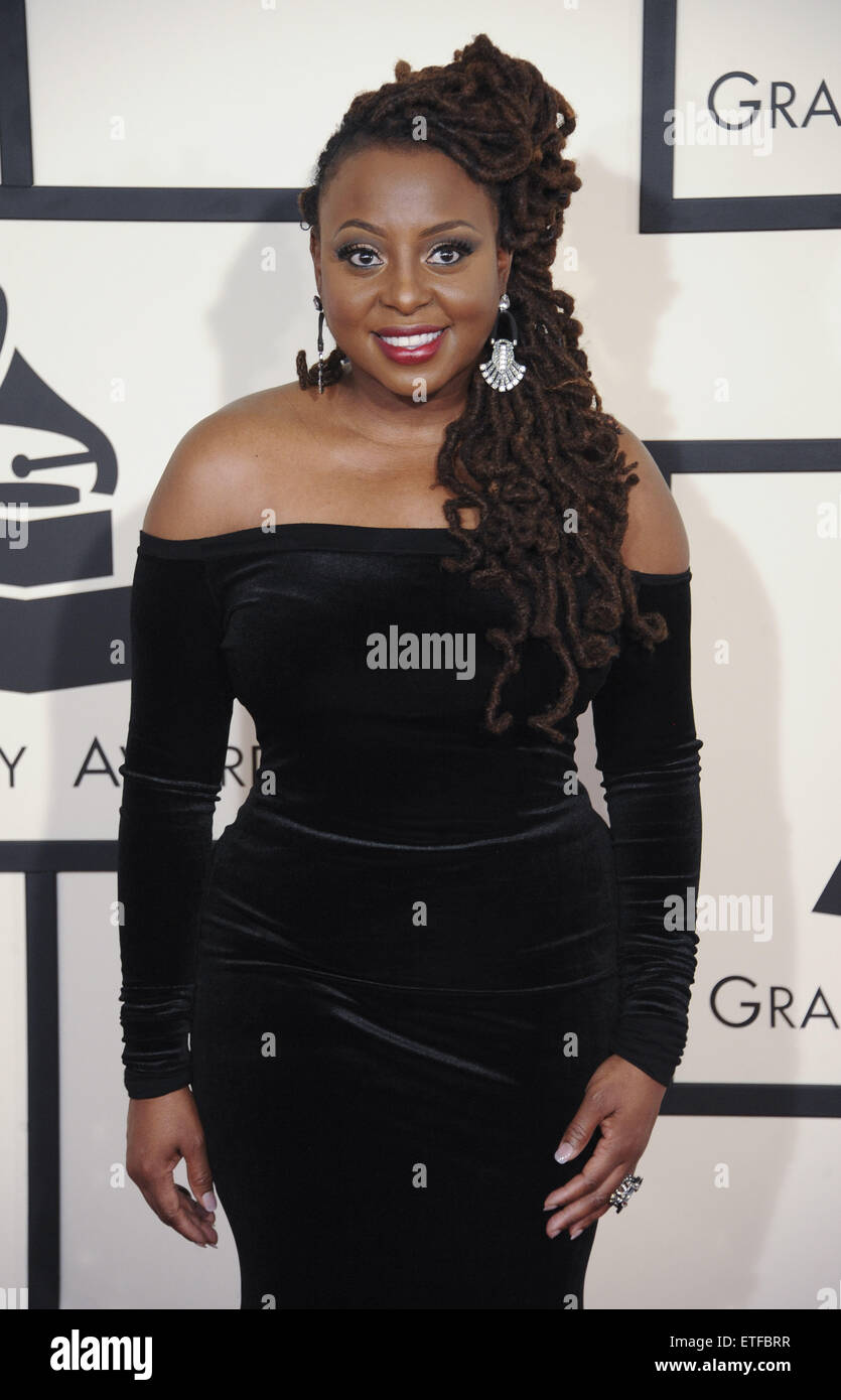 The 57th Annual Grammy Awards arrivals Featuring Ledisi Where Los Angeles, California, United