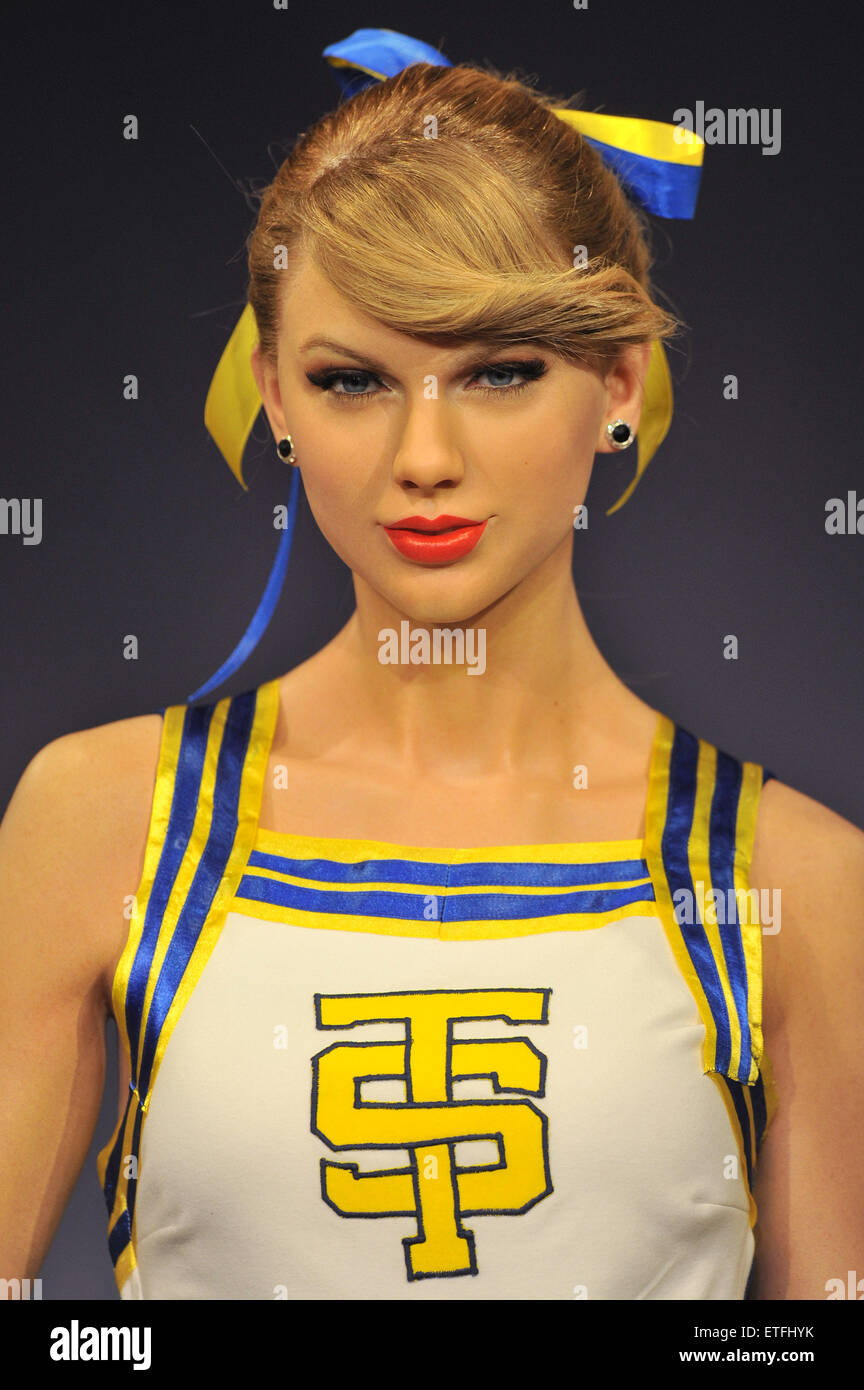 Madame Tussauds in London unveil new wax figure of Taylor Swift ...