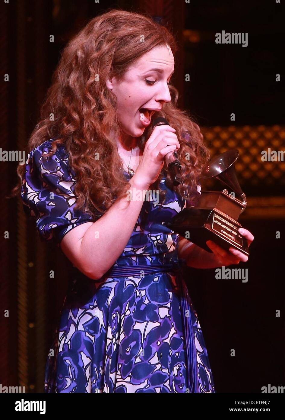 The cast of' Beautiful The Carole King Musical' celebrate their recent(01)