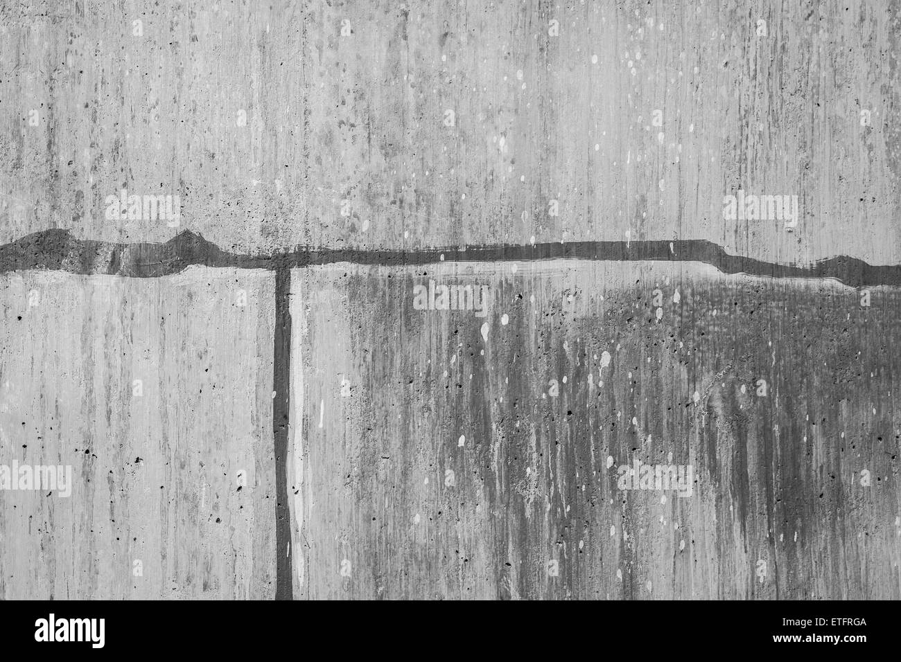 Aged lines of cement blocks sealed and joined together Stock Photo Alamy
