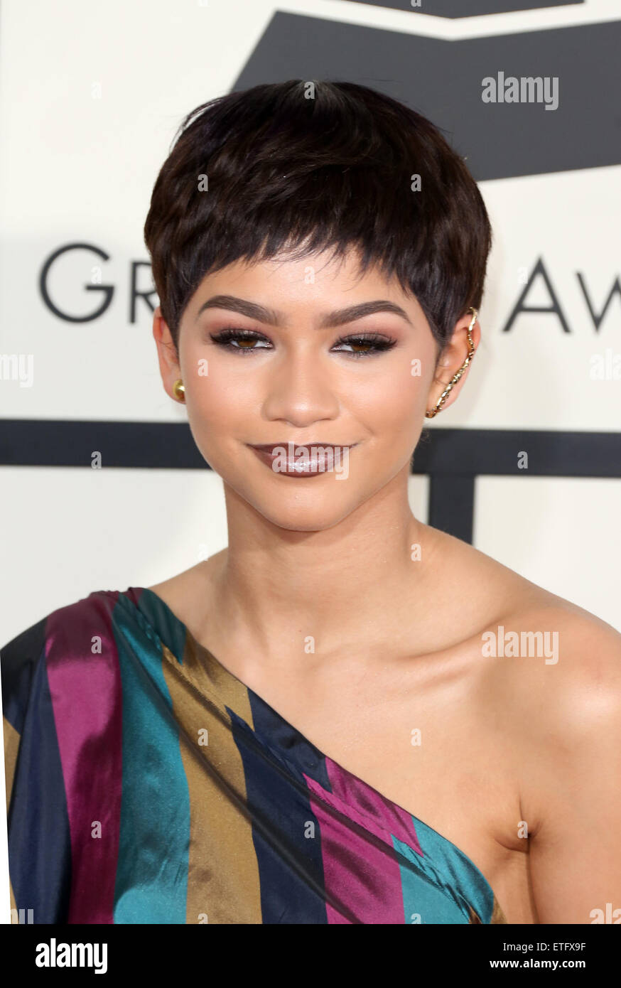 The 57th Annual GRAMMY Awards Featuring: Zendaya Where: Los Angeles