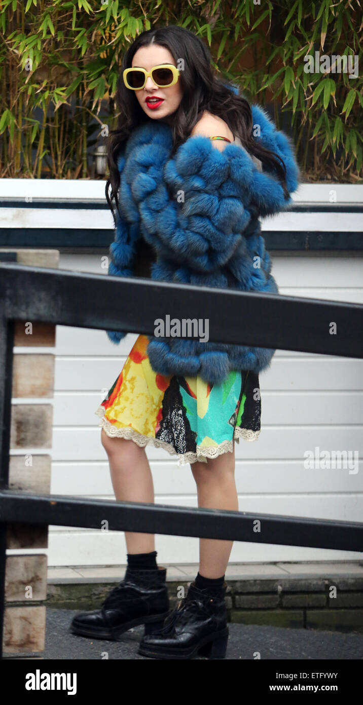 Charli XCX outside ITV Studios today Featuring: Charli XCX Where ...