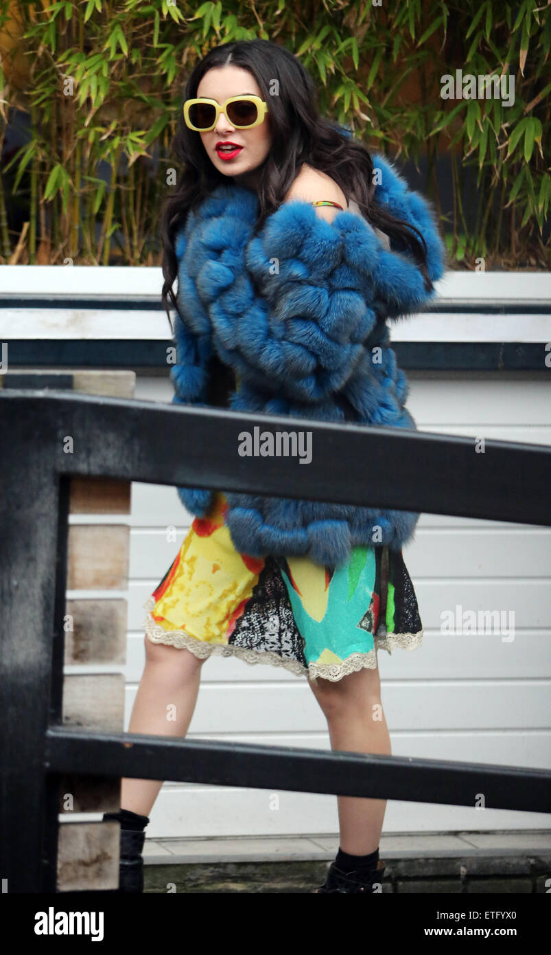 Charli XCX outside ITV Studios today Featuring: Charli XCX Where ...