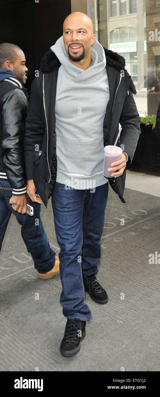 Common out and about in New York Featuring: Common Where: New York City ...