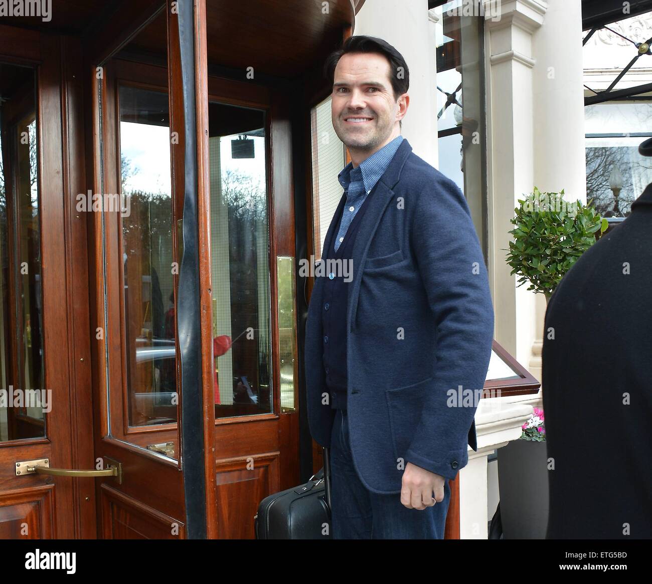 Comedian Jimmy Carr at The Shelbourne Hotel Featuring: Jimmy Carr Where ...