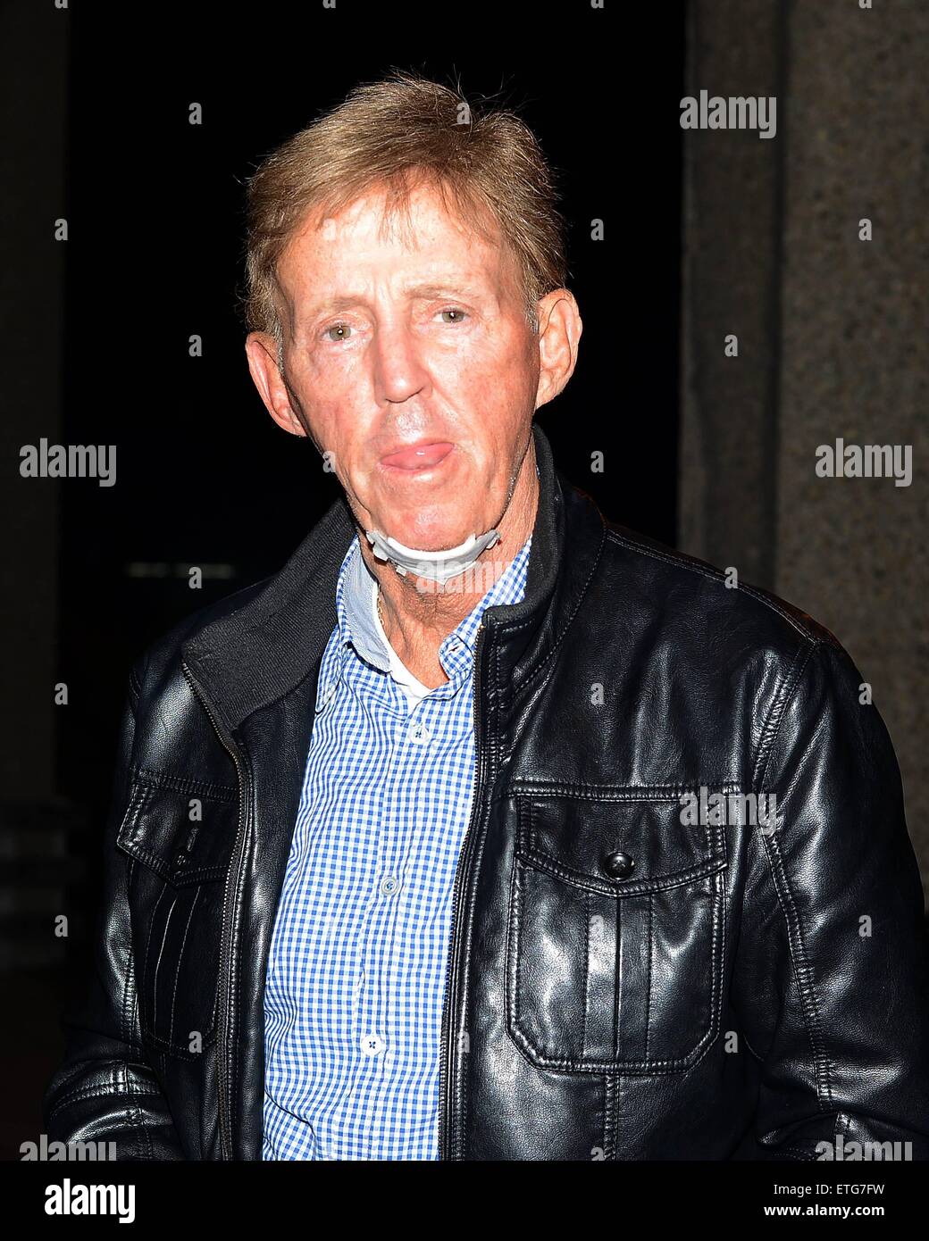 Celebrities at the RTE studios for 'The Late Late Show' in Dublin  Featuring: Dickie Rock Where: Dublin, Ireland When: 13 Feb 2015 Credit:  WENN.com Stock Photo - Alamy