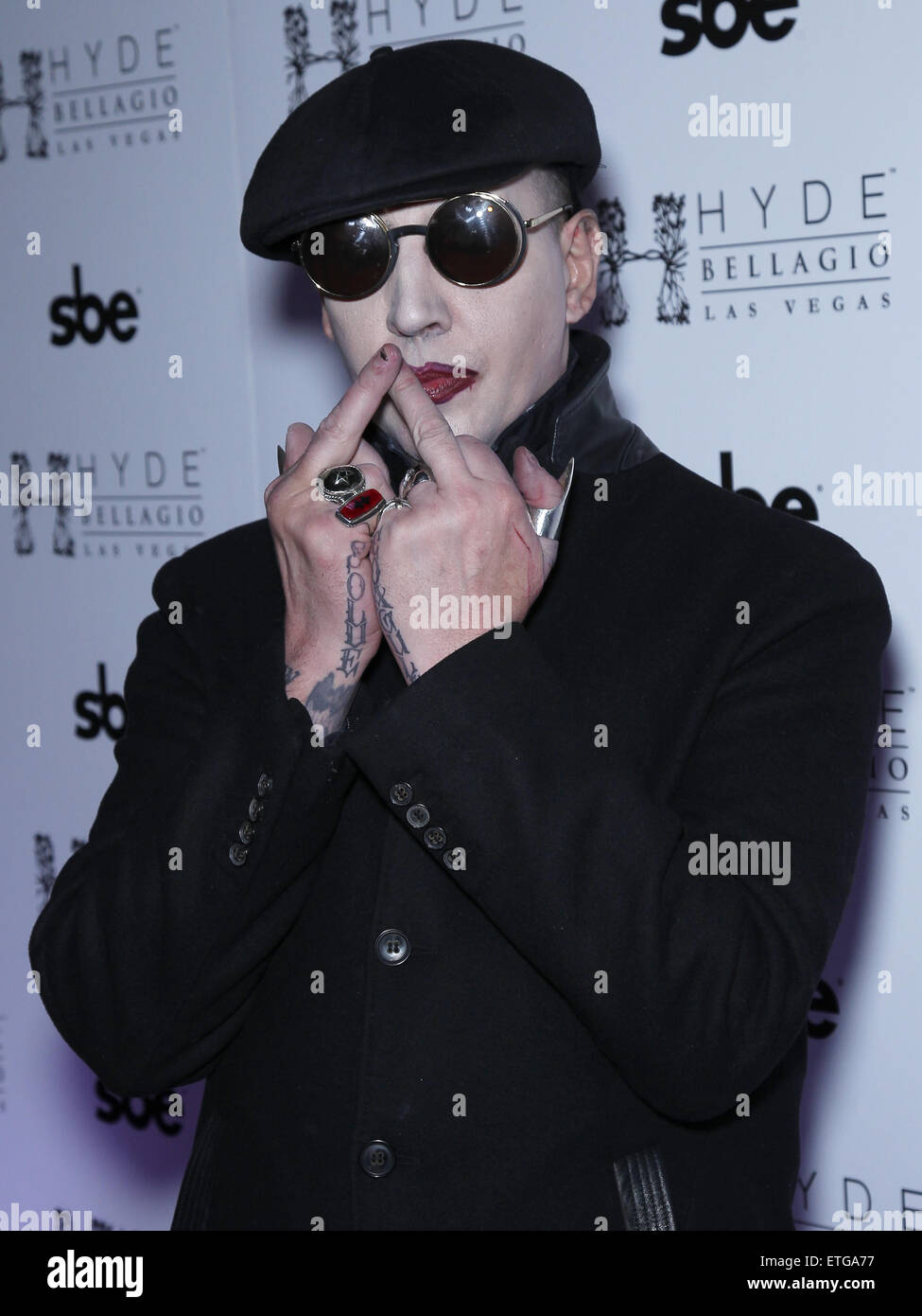 Marilyn Manson hosts 'Black Heart Ball' Arrivals Featuring Marilyn