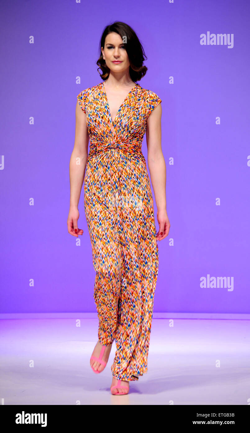 MODA 2015 held at the Birmingham NEC Featuring: Model Where: Birmingham ...