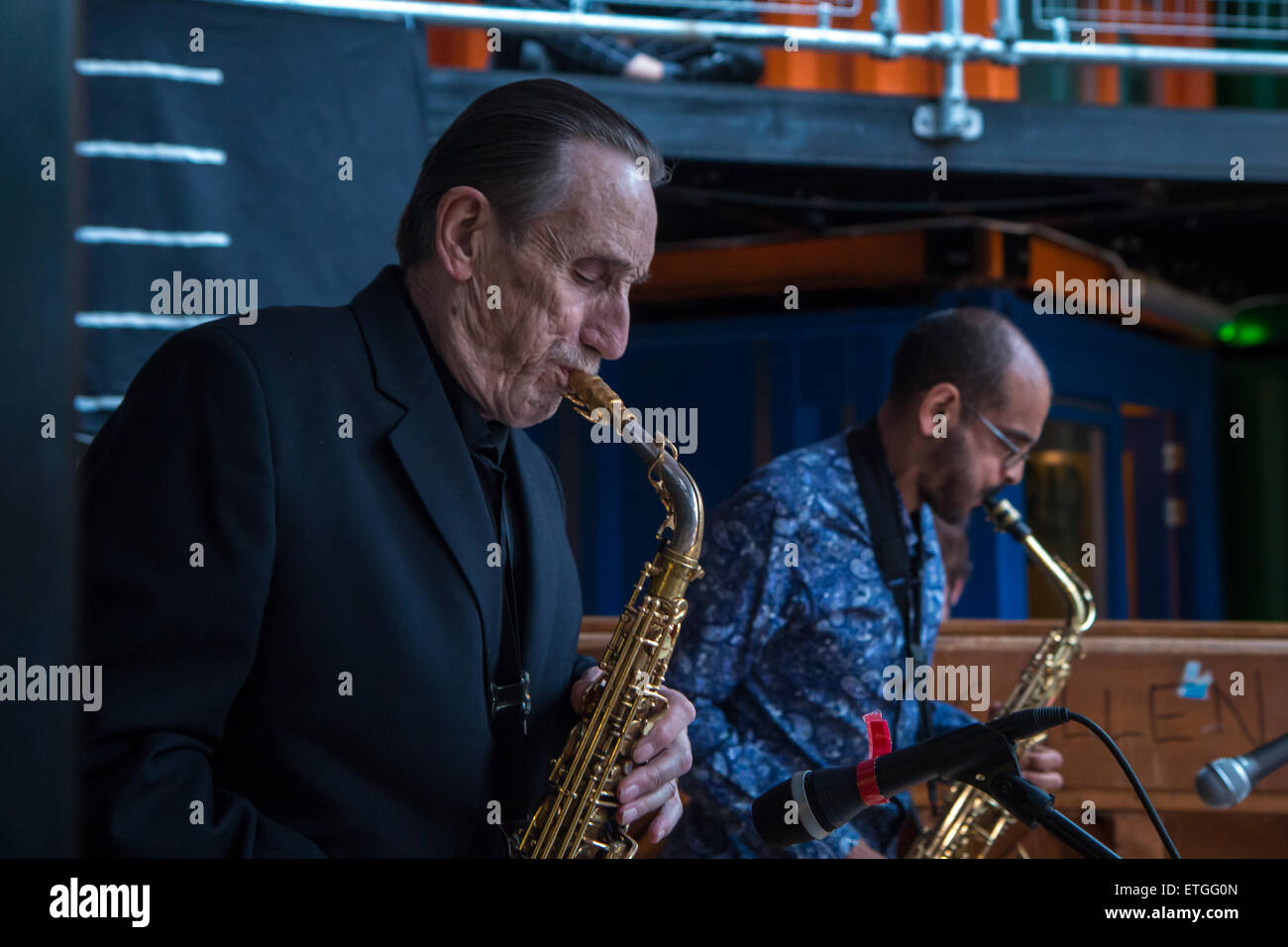 Peter King performing Stock Photo Alamy