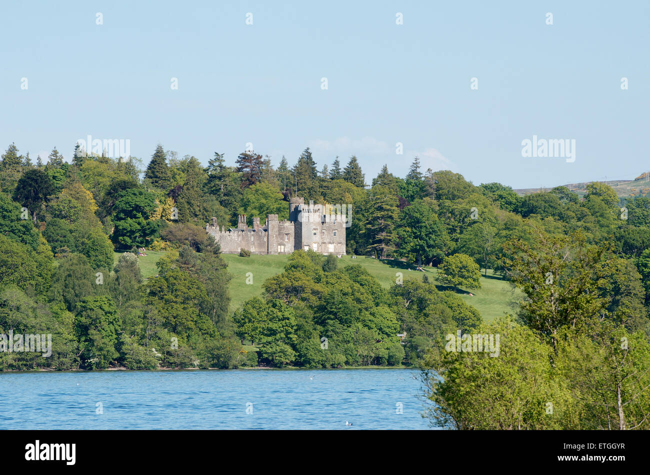 Balloch Castle, Loch Lomond, Scotland Stock Photo Alamy