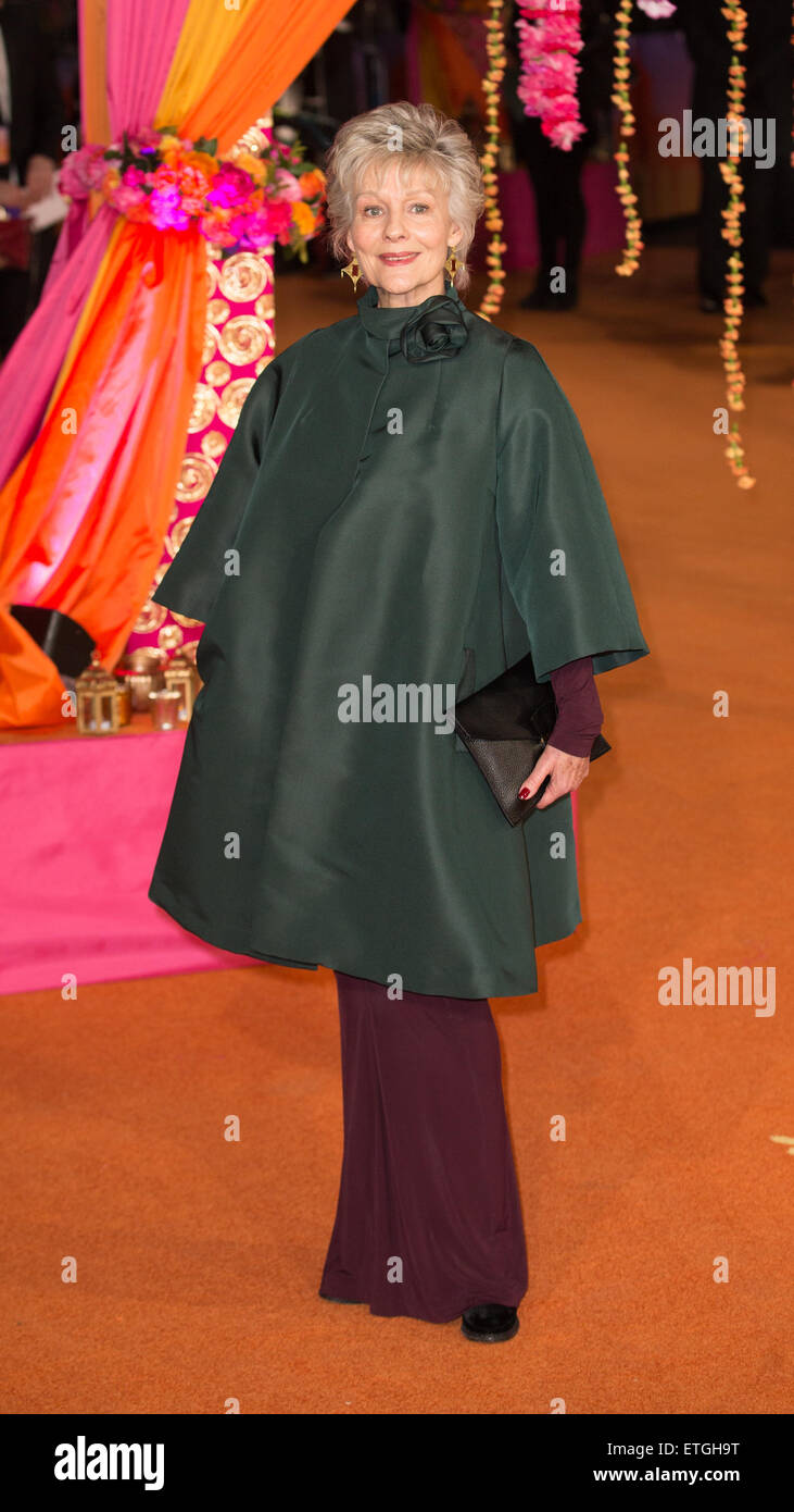 Premiere of 'The Second Best Exotic Marigold Hotel' - Arrivals  Featuring: Diana Hardcastle Where: London, United Kingdom When: 17 Feb 2015 Credit: Mario Mitsis/WENN.com Stock Photo