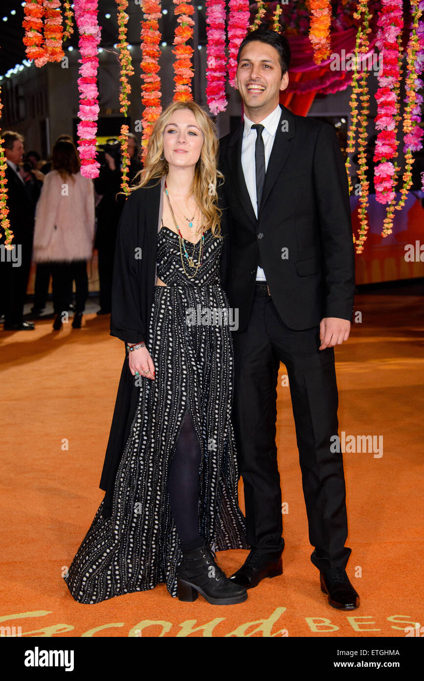 Premiere of 'The Second Best Exotic Marigold Hotel' at the Odeon Leicester Square - Arrivals  Featuring: Guests Where: London, United Kingdom When: 17 Feb 2015 Credit: Joe/WENN.com Stock Photo