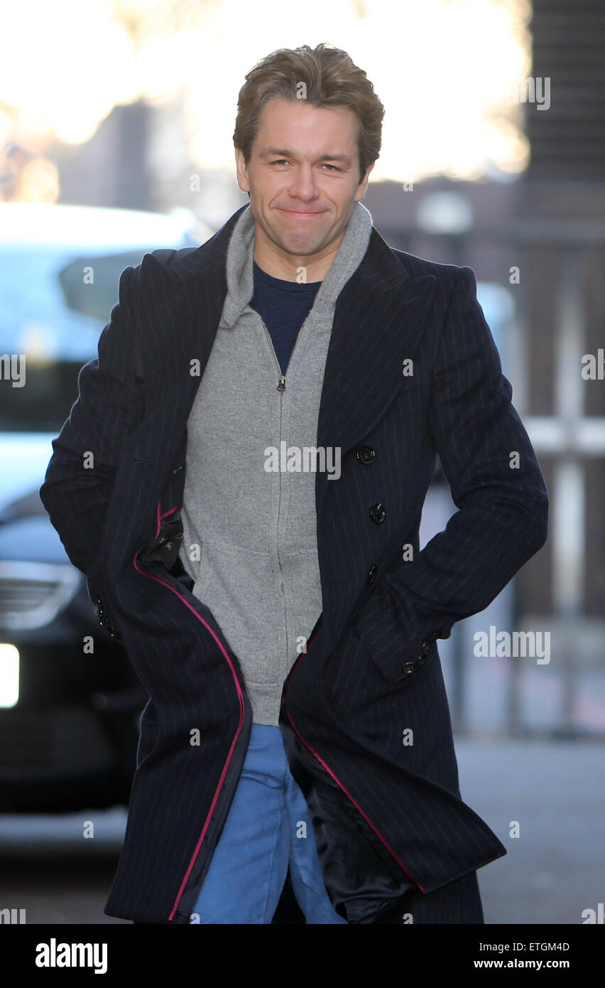 Julian Ovenden outside the ITV Studios Featuring Julian Ovenden Where