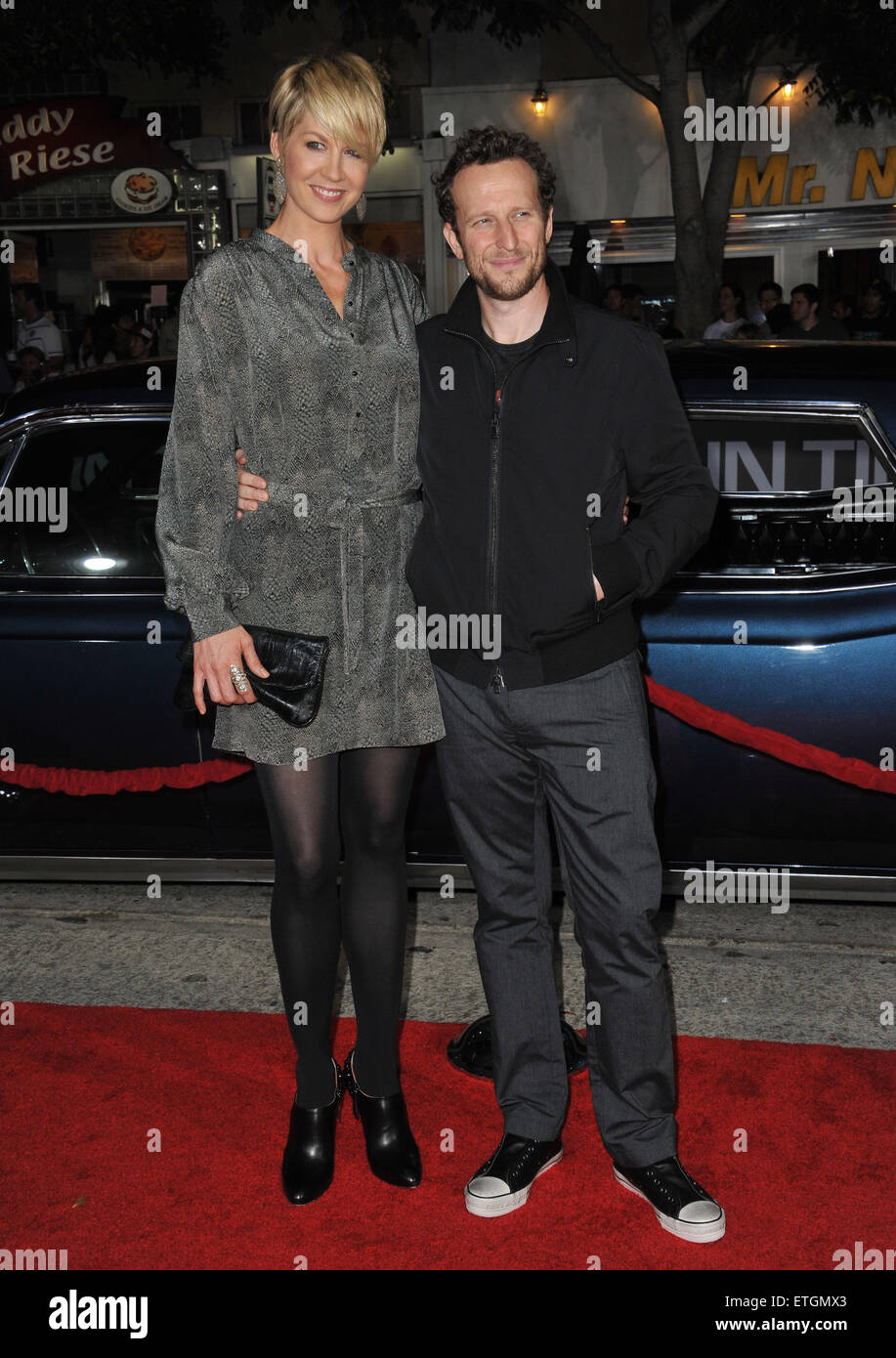 Jenna elfman and husband bodhi red carpet event High Resolution Stock