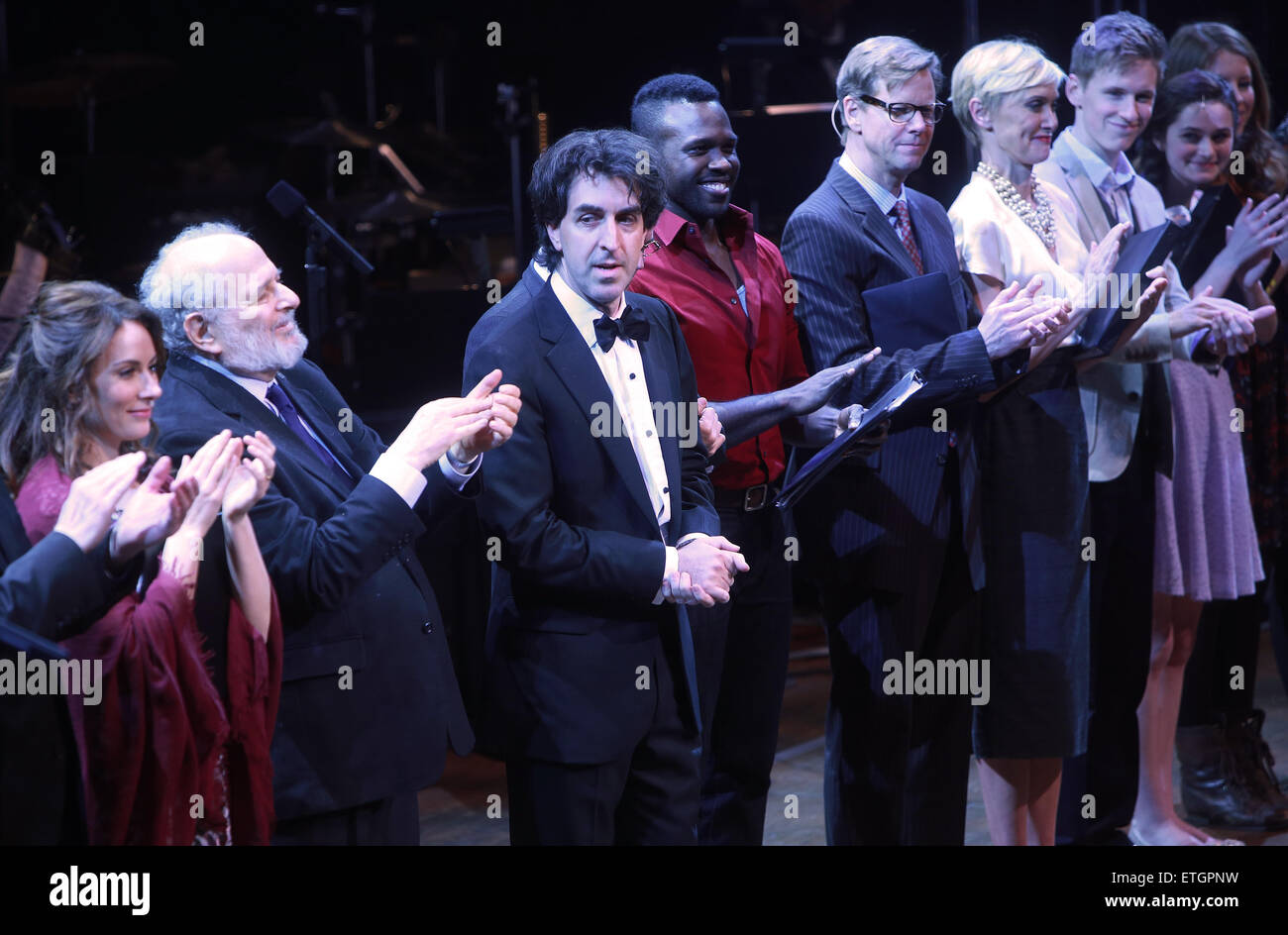 One night only concert version of musical Parade at Avery Fisher Hall.  Featuring: Alfred Uhry, Jason Robert Brown, Atmosphere Where: New York, New York, United States When: 17 Feb 2015 Credit: Joseph Marzullo/WENN.com Stock Photo