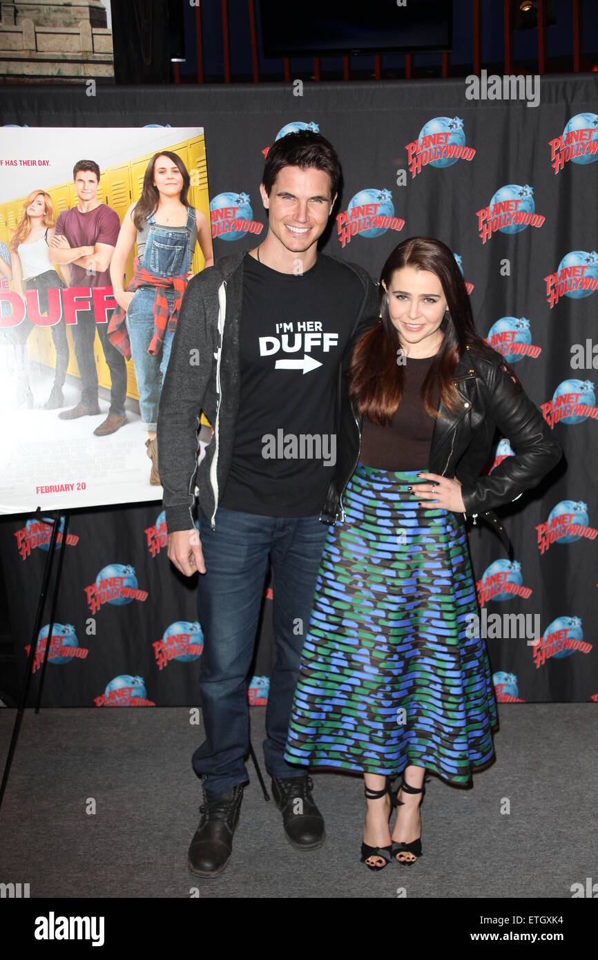 The cast of CBS Films upcoming teen comedy &lsquo;The Duff&rsquo; visit Planet