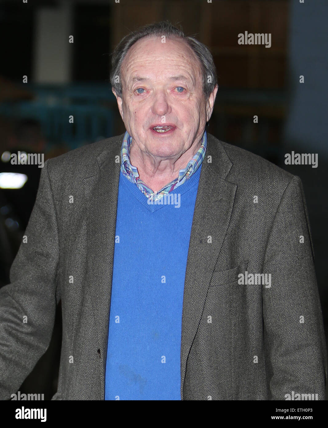 James Bolam outside ITV Studios Featuring: James Bolam Where: London