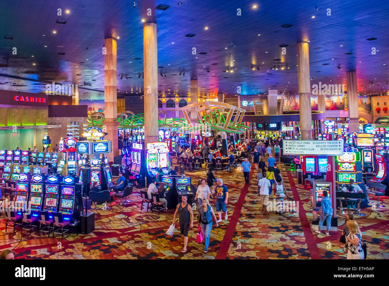 New York-New York Hotel & Casino in Las Vegas Stock Photo - Alamy