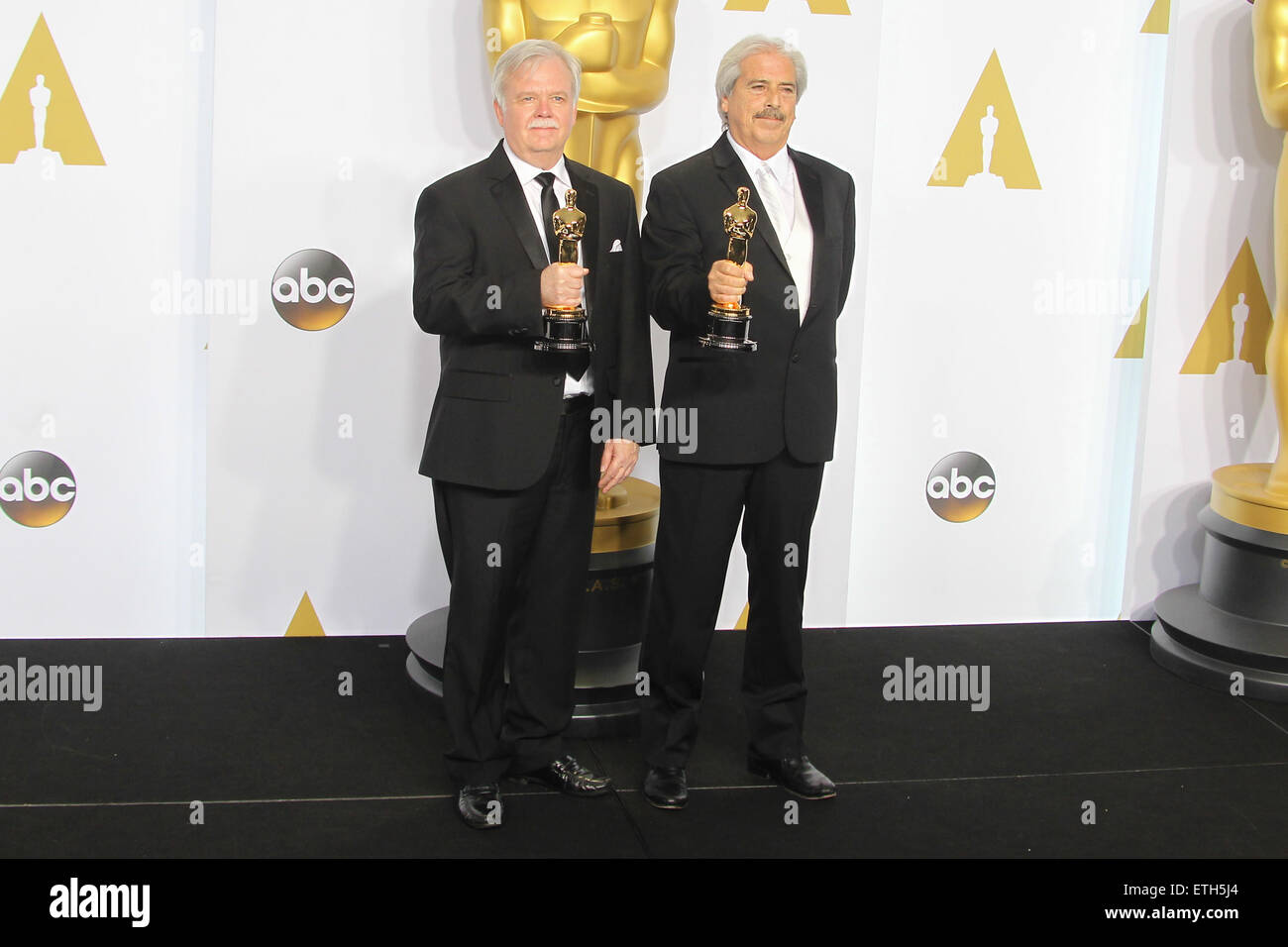 87th Annual Academy Awards - Press Room at The Dolby Theatre  Featuring: Alan Robert Murray, Bub Asman Where: Los Angeles, California, United States When: 22 Feb 2015 Credit: FayesVision/WENN.com Stock Photo