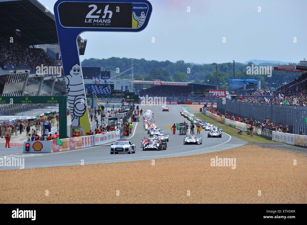 13.06.2015. le Mans, France. World Endurance Championships. Le Mans 24