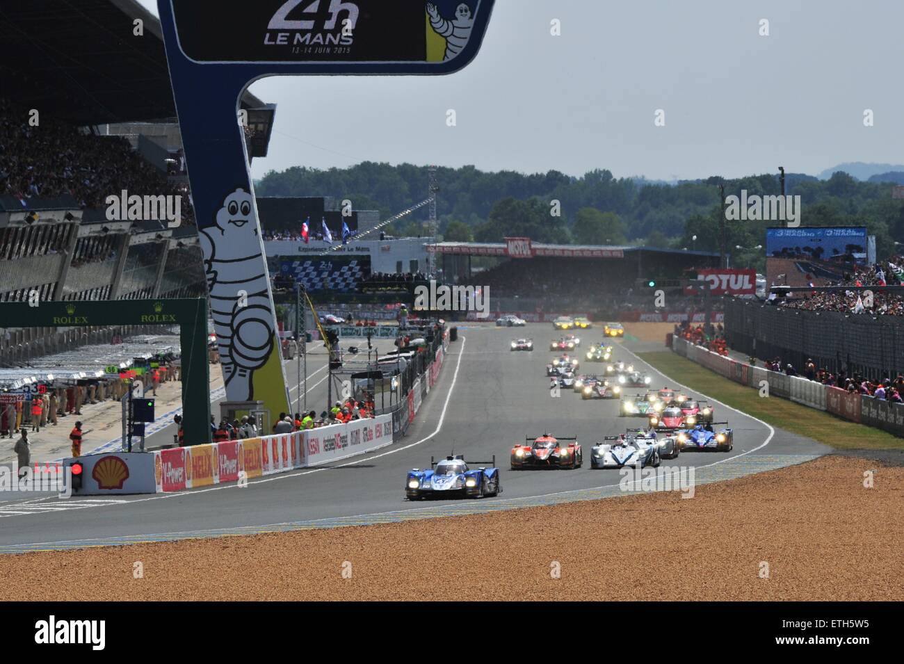 Matthew Howson World endurance championship 2015 24 hours of le mans hi-res stock ...