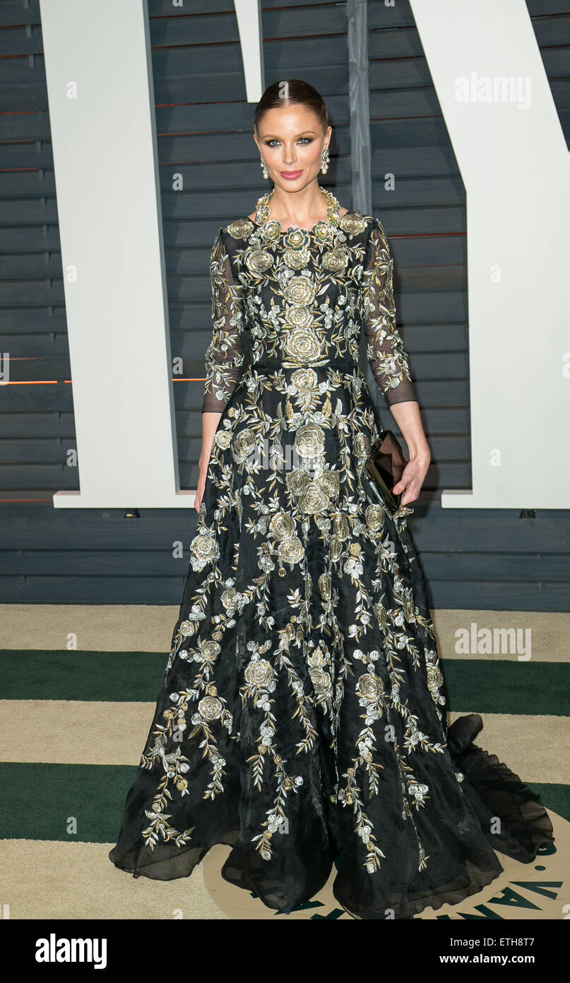 Celebrities attend 2015 Vanity Fair Oscar Party at Wallis Annenberg