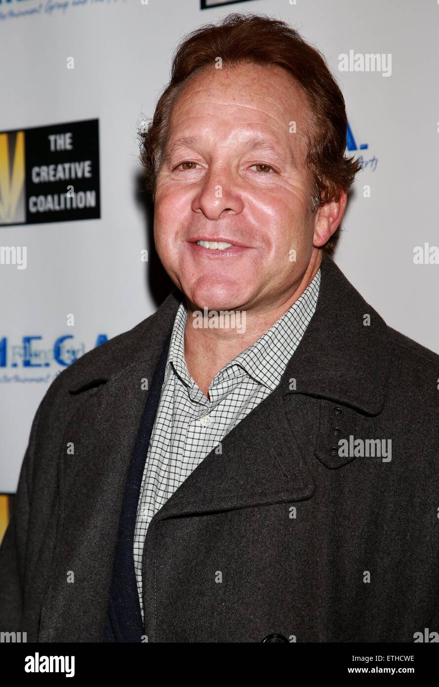New York premiere party of 'Cop Show' at Caroline's On Broadway Comedy Club - Arrivals  Featuring: Steve Guttenberg Where: New York, New York, United States When: 24 Feb 2015 Credit: Joseph Marzullo/WENN.com Stock Photo