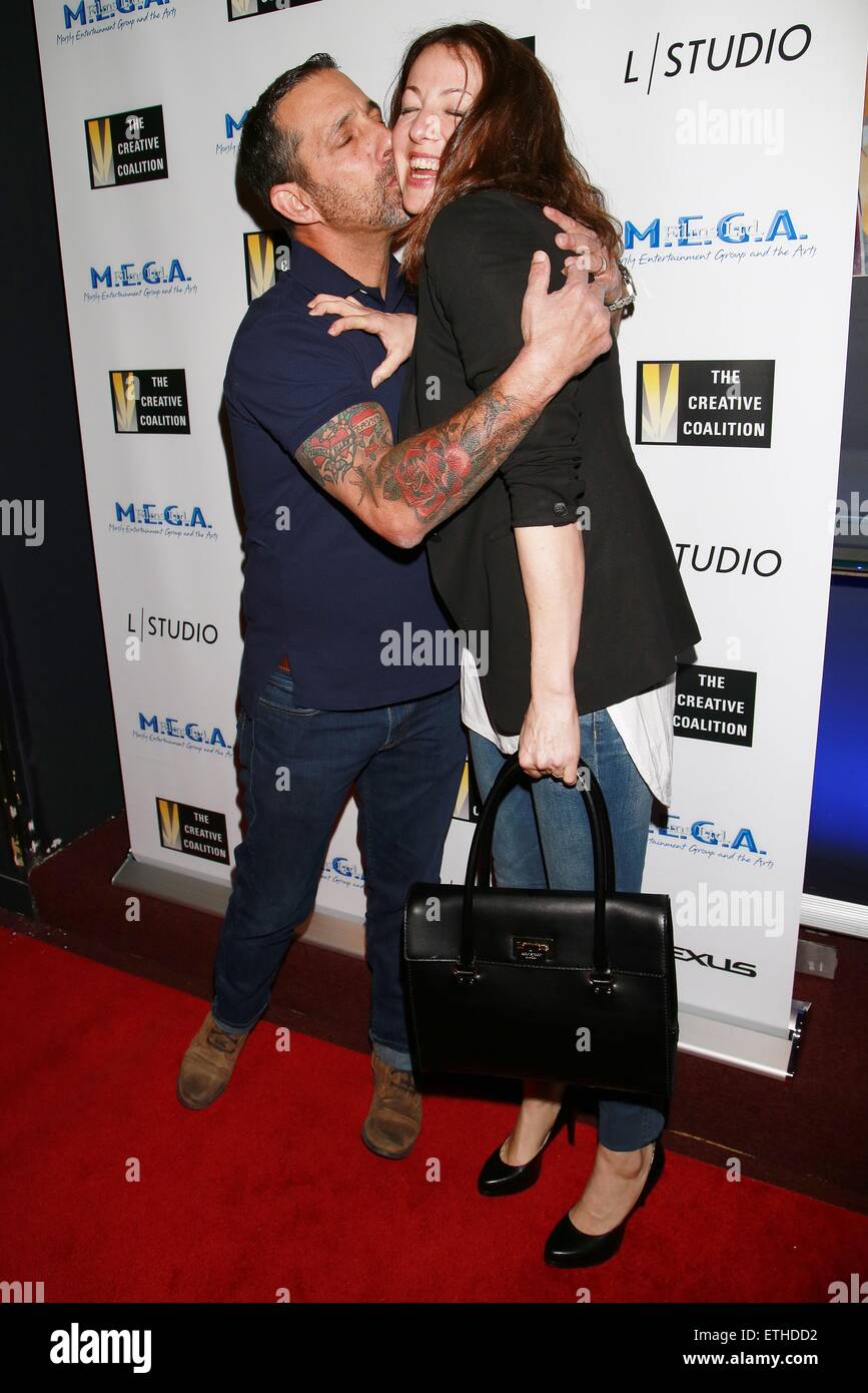 New York premiere party of 'Cop Show' at Caroline's On Broadway Comedy Club - Arrivals  Featuring: Rich Vos, Bonnie McFarlane Where: New York, New York, United States When: 23 Feb 2015 Credit: Joseph Marzullo/WENN.com Stock Photo