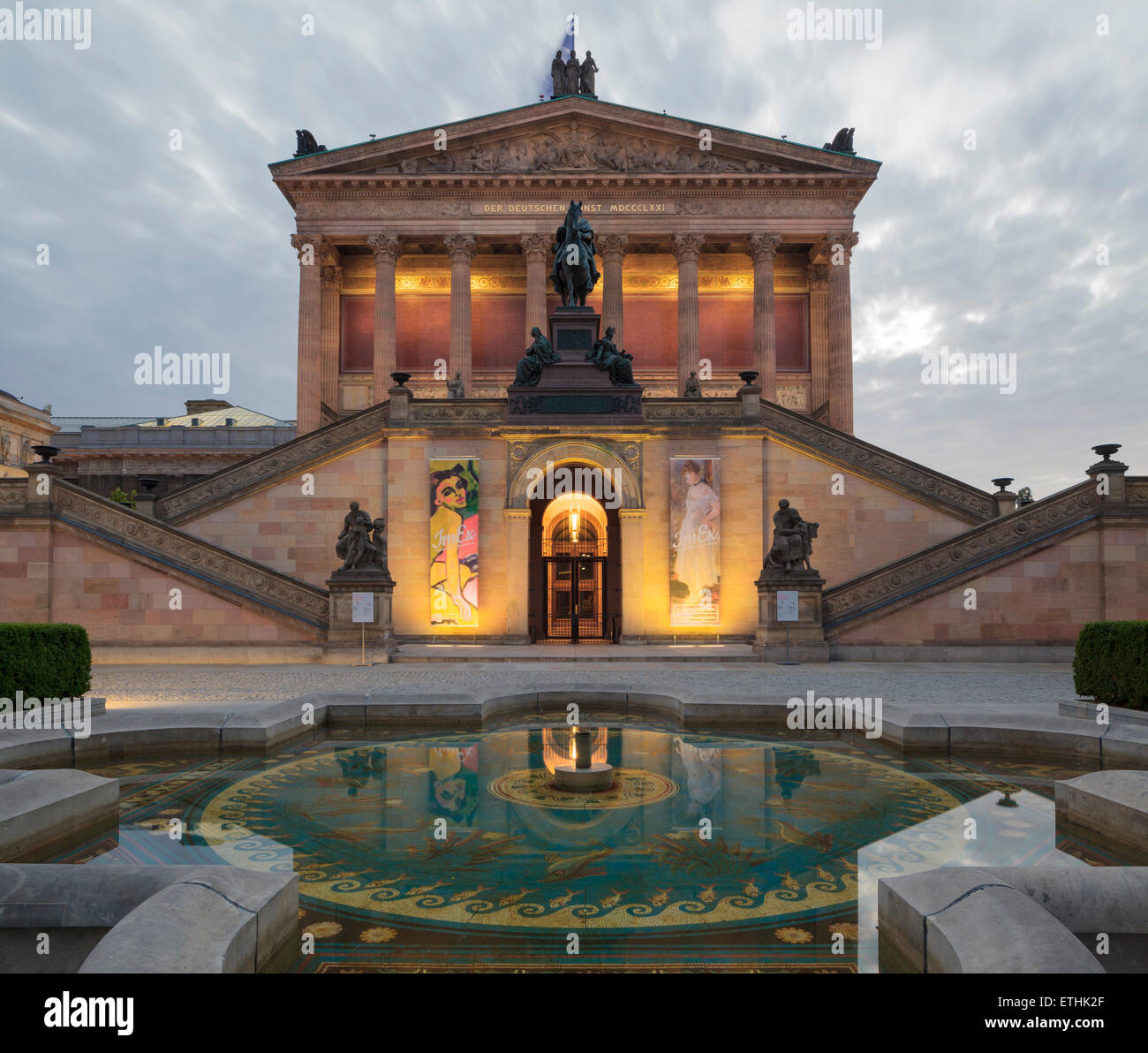 Alte Nationalgalerie, Berlin, Germany Stock Photo