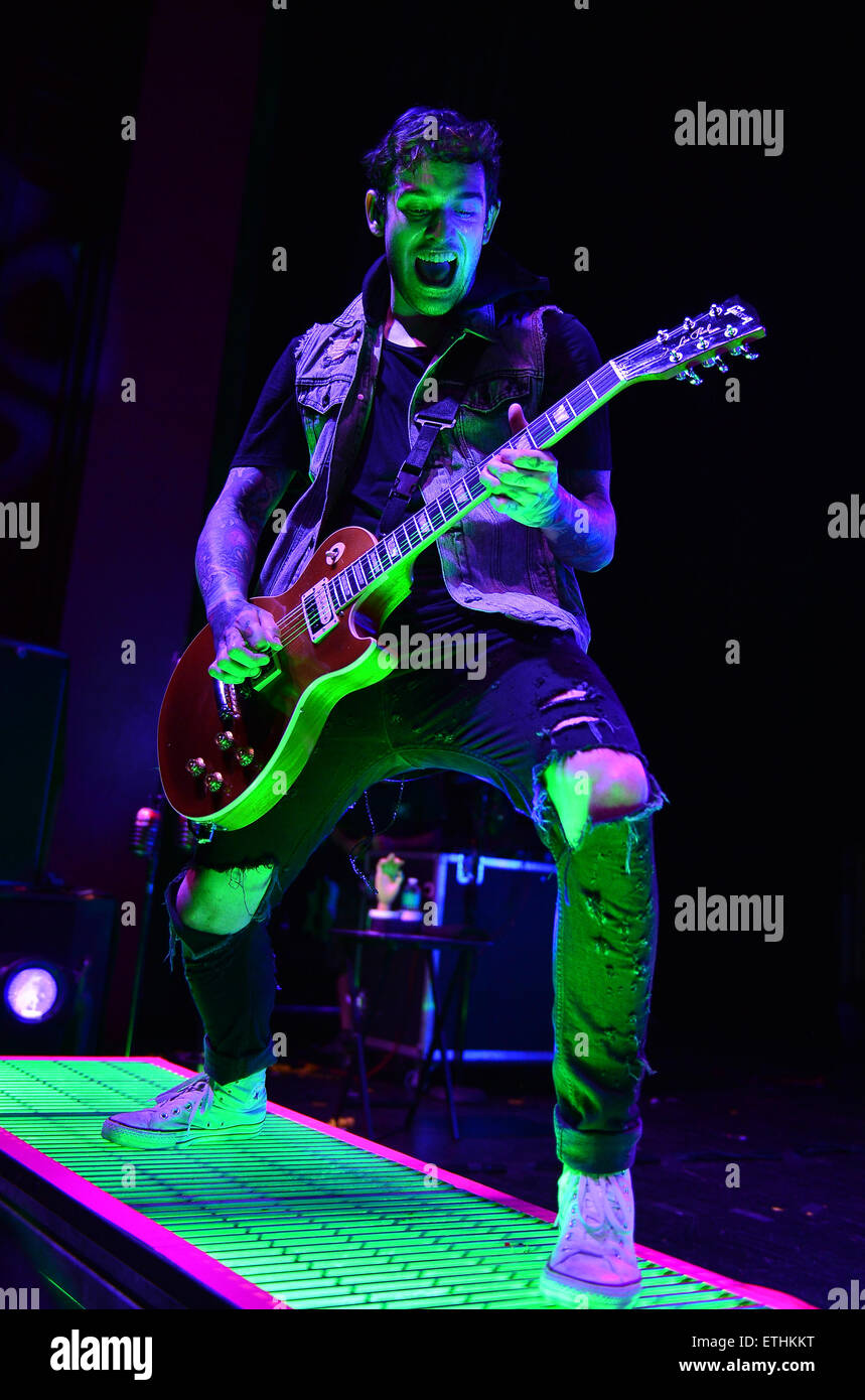 Sleeping With Sirens performing on their 'PTV & SWS World Tour' at