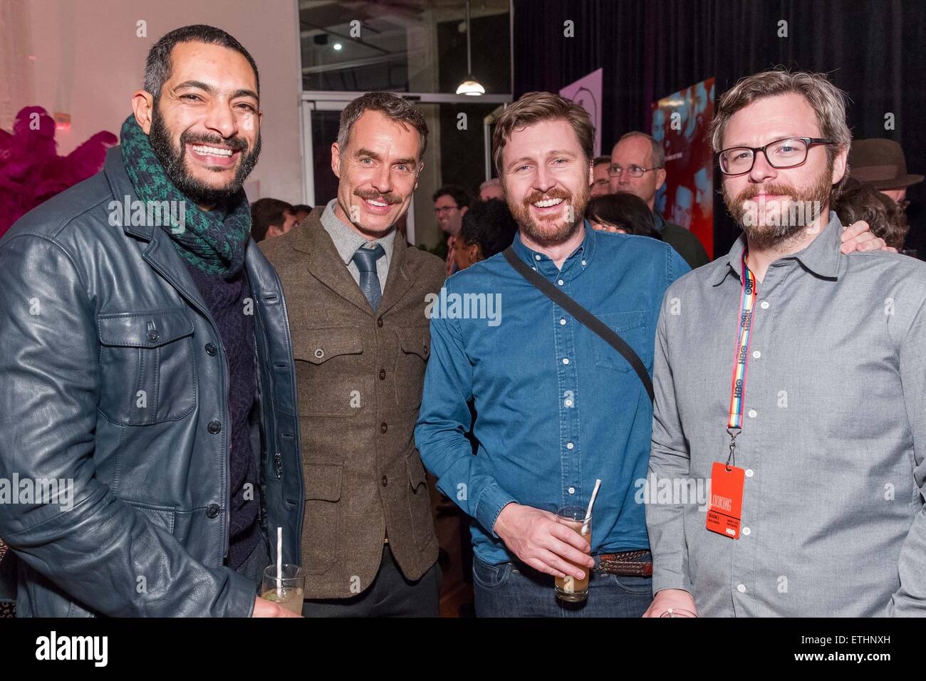 HBO presents the world premiere of ‘Looking' - Arrivals  Featuring: Ahmed Ibrahim, Murray Bartlett, Andrew Haigh, Andy Morwood Where: San Francisco, California, United States When: 07 Jan 2015 Credit: Drew Altizer/WENN.com Stock Photo