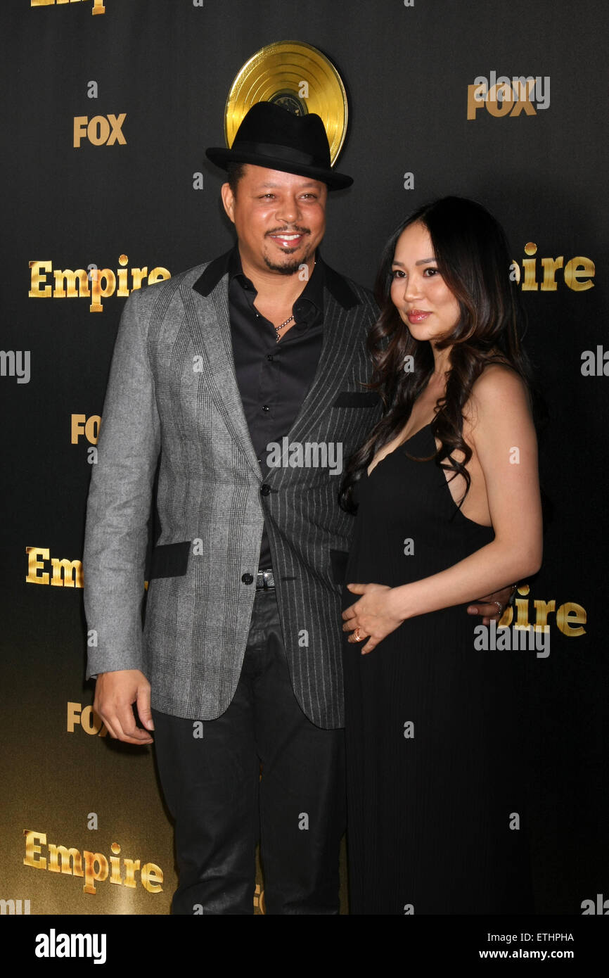 FOX TV's  Empire premiere event - Arrivals  Featuring: Terrence Howard, Miranda Howard Where: Los Angeles, California, United States When: 07 Jan 2015 Credit: Nicky Nelson/WENN.com Stock Photo