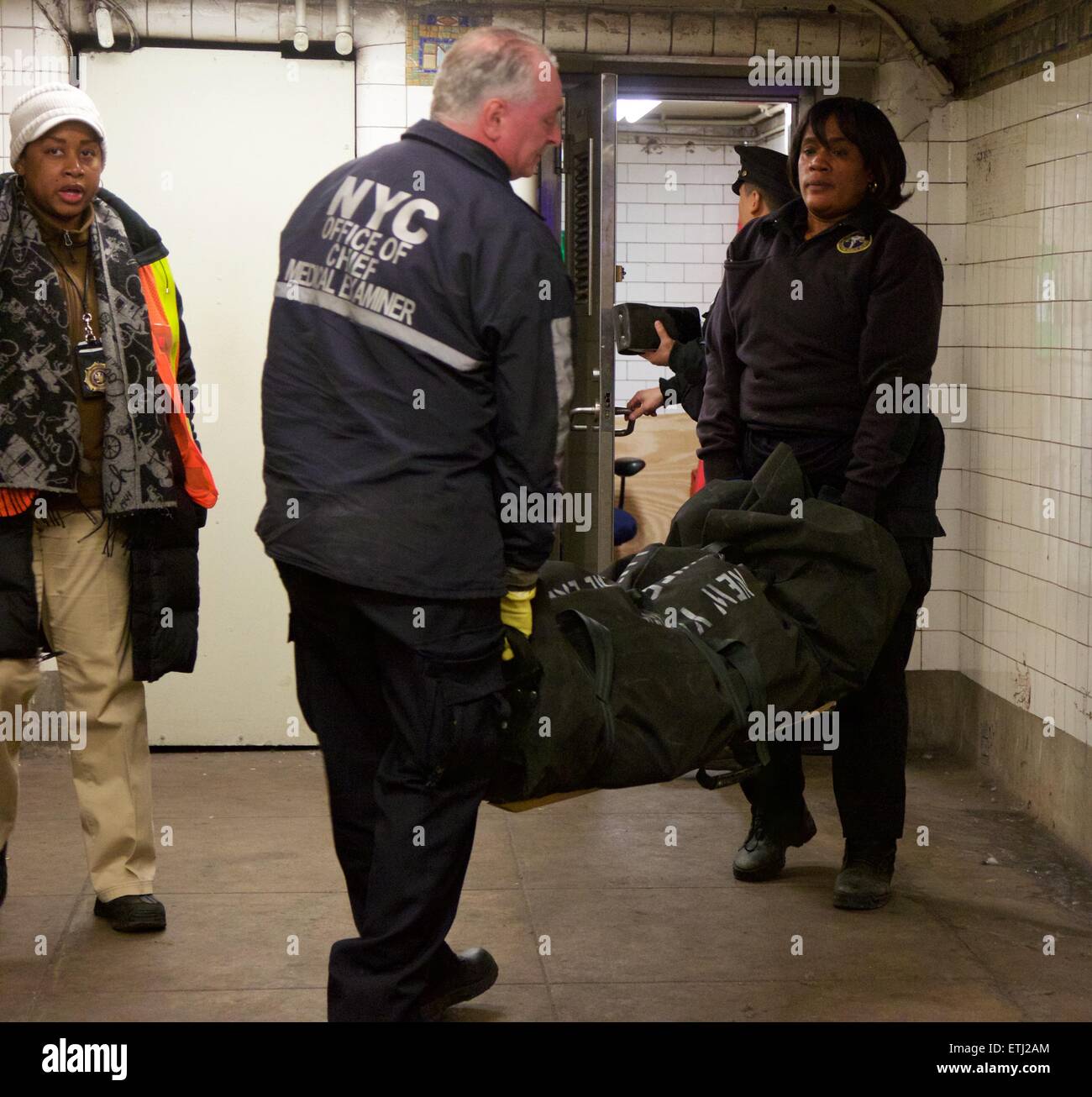 A man was fatally struck by an L train in the First Avenue subway ...