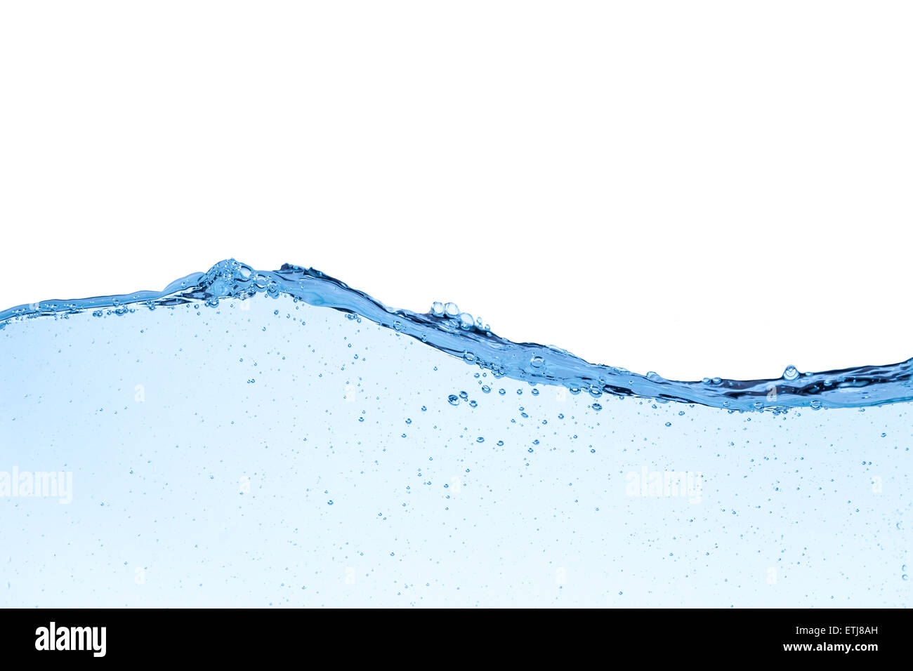 Water waves isolated on white background Stock Photo - Alamy