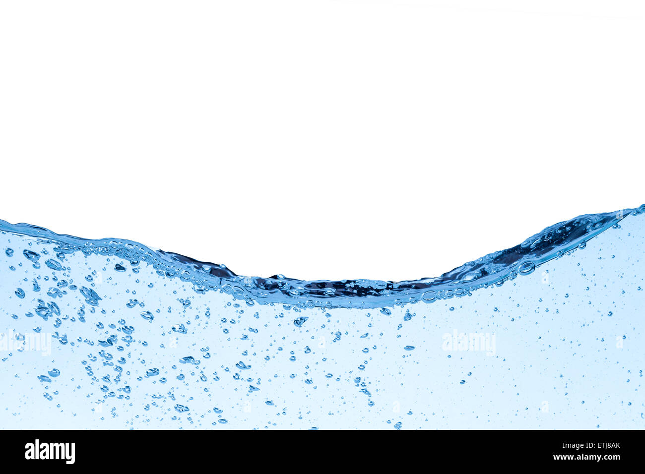 Water waves isolated on white background Stock Photo - Alamy