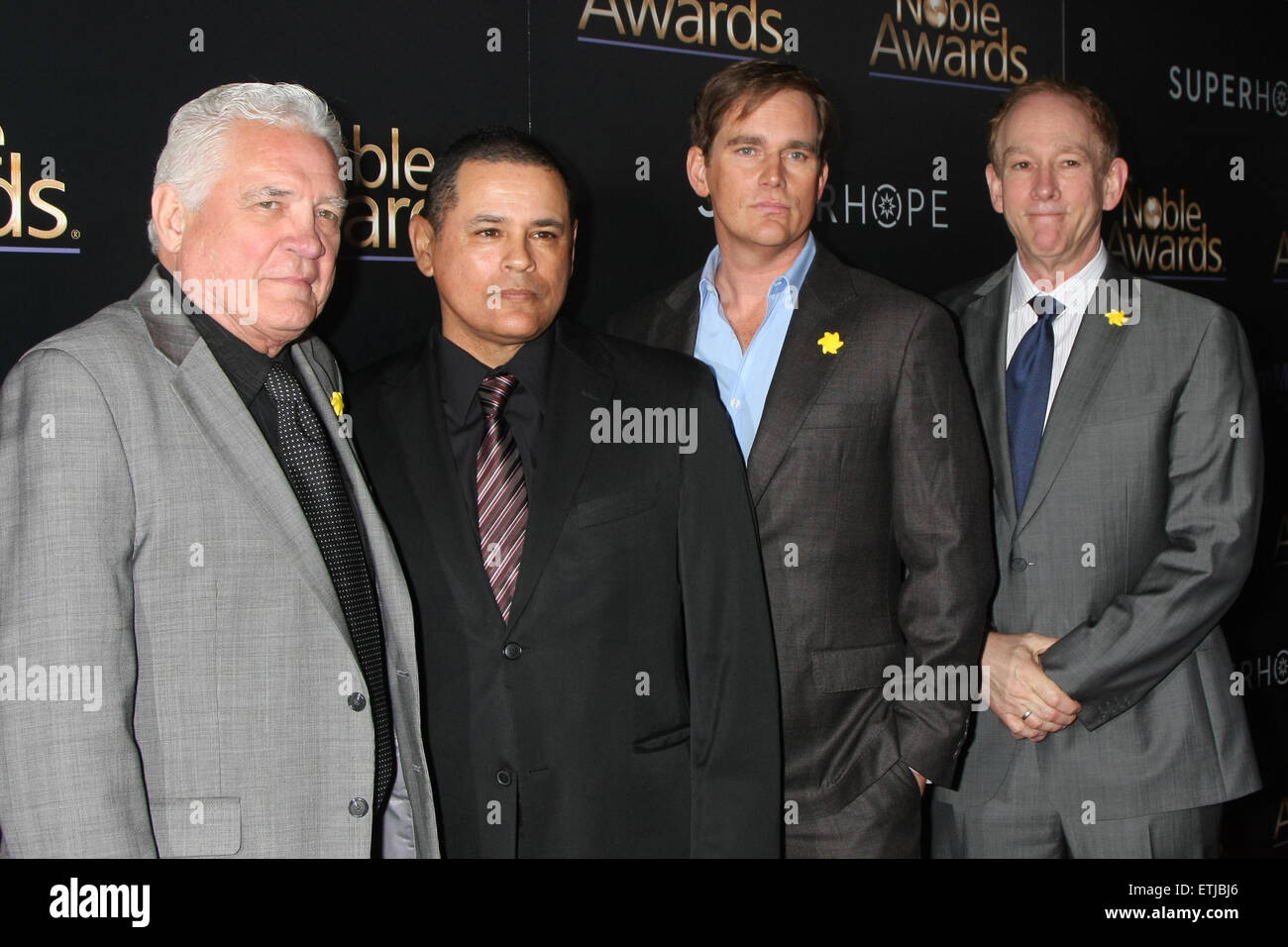 The 3rd Annual Noble Awards at the Beverly Hilton Hotel - Arrivals  Featuring: GW Bailey, Raymond Cruz, Phillip Keene, James Duff Where: Beverly Hills, California, United States When: 27 Feb 2015 Credit: Nicky Nelson/WENN.com Stock Photo