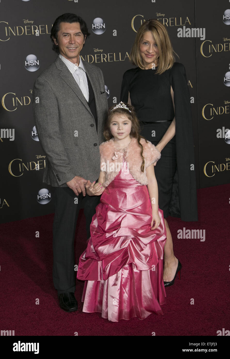 Los Angeles premiere of Disney's 'Cinderella' at at the El Capitan