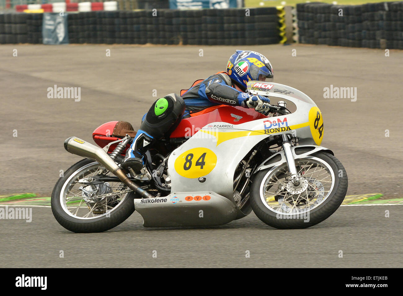 Historic Motor Bike Racing Classic Racing Motorcycle Club Crmc Stock Photo Alamy