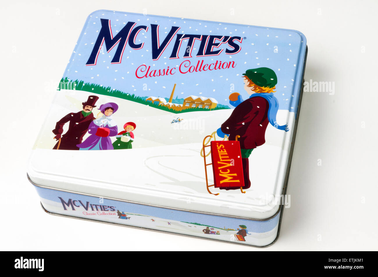 mcvities biscuit tin christmas