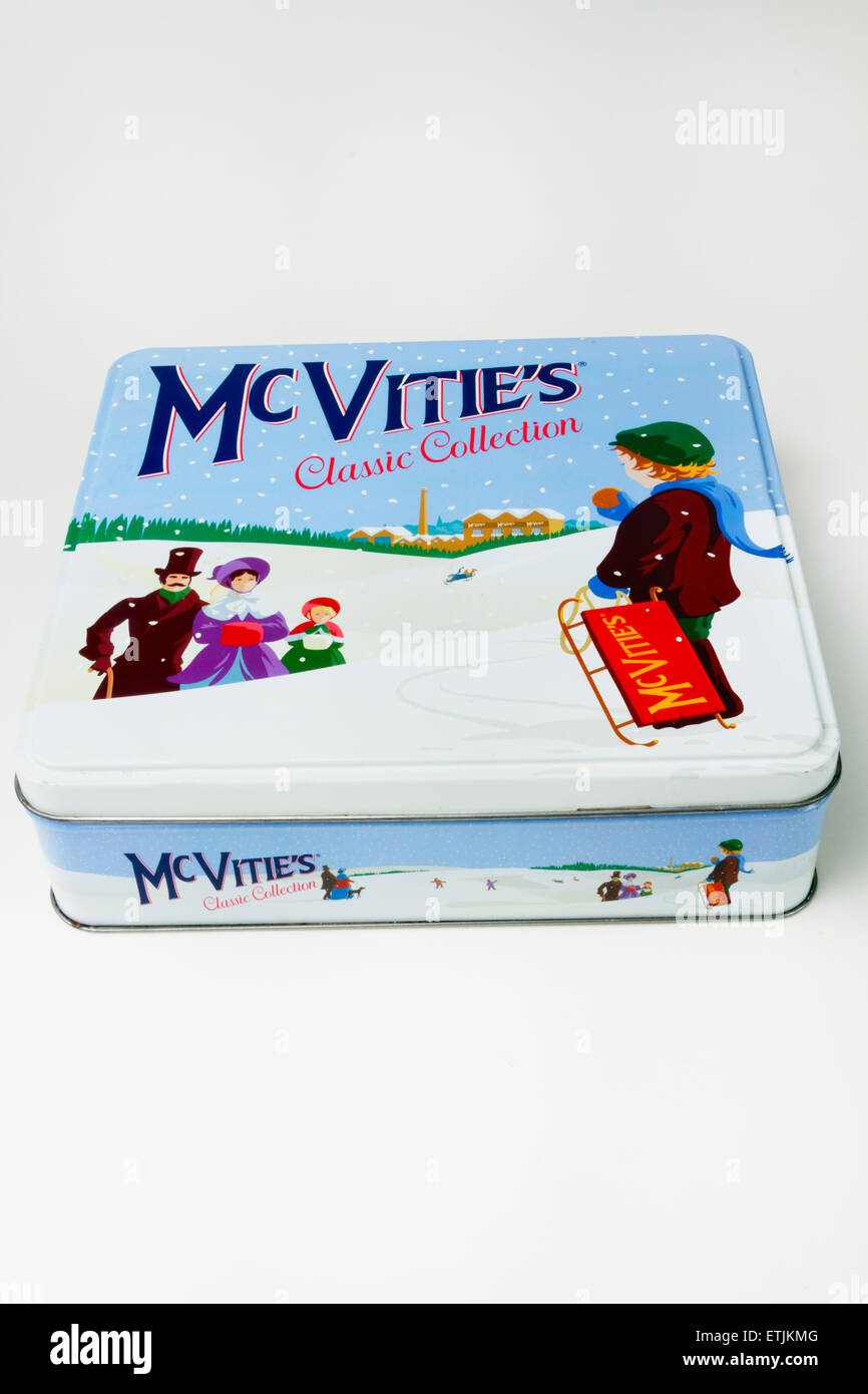 Mcvities biscuit on sale tin christmas