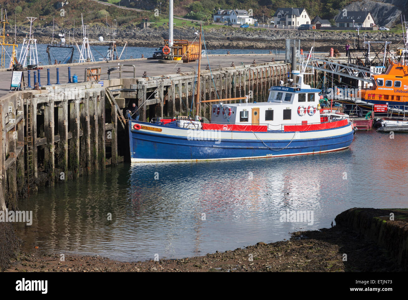 MV Western Isles at Mallaig Stock Photo