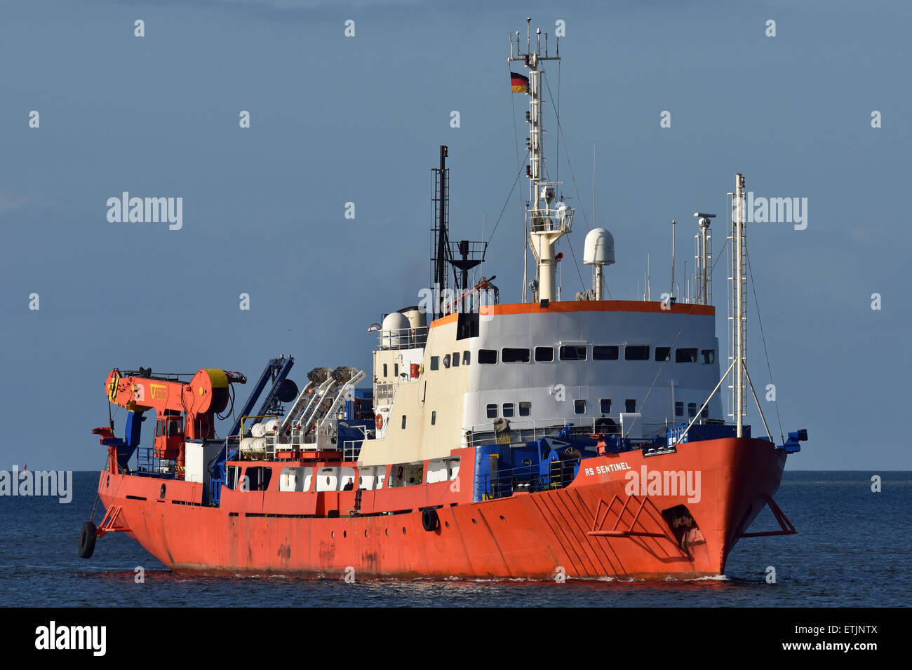 Diving vessel RS Sentinel Stock Photo