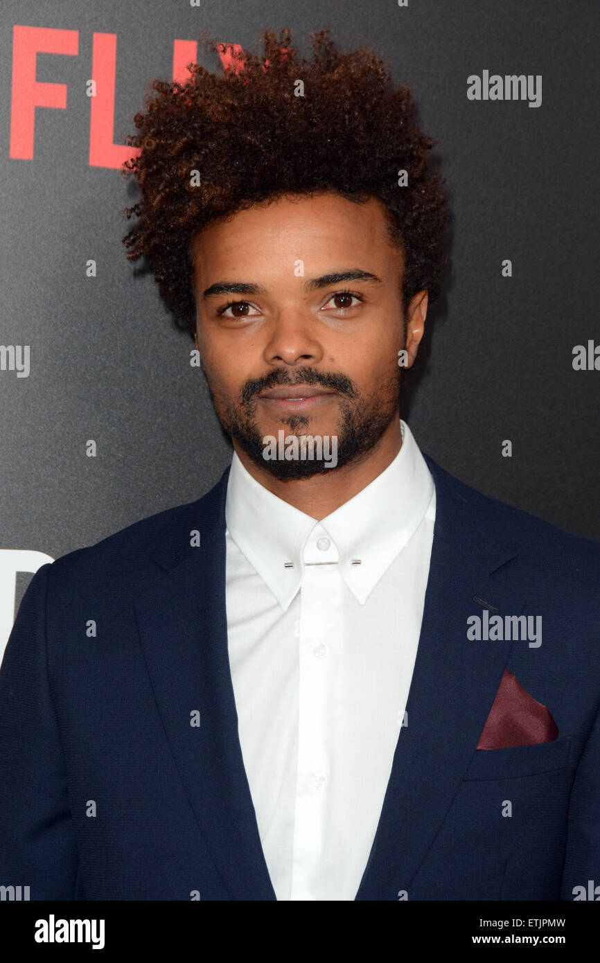 Premiere of the new Netflix original series 'Bloodline' at the SVA Theatre - Red Carpet Arrivals  Featuring: Eka Darville Where: New York City, New York, United States When: 03 Mar 2015 Credit: Ivan Nikolov/WENN.com Stock Photo