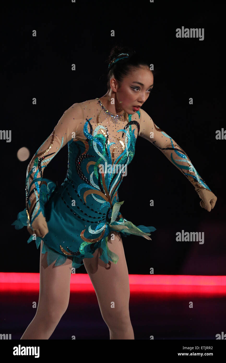 Kanagawa, Japan. 12th June, 2015. Rika Hongo Figure Skating Dreams on