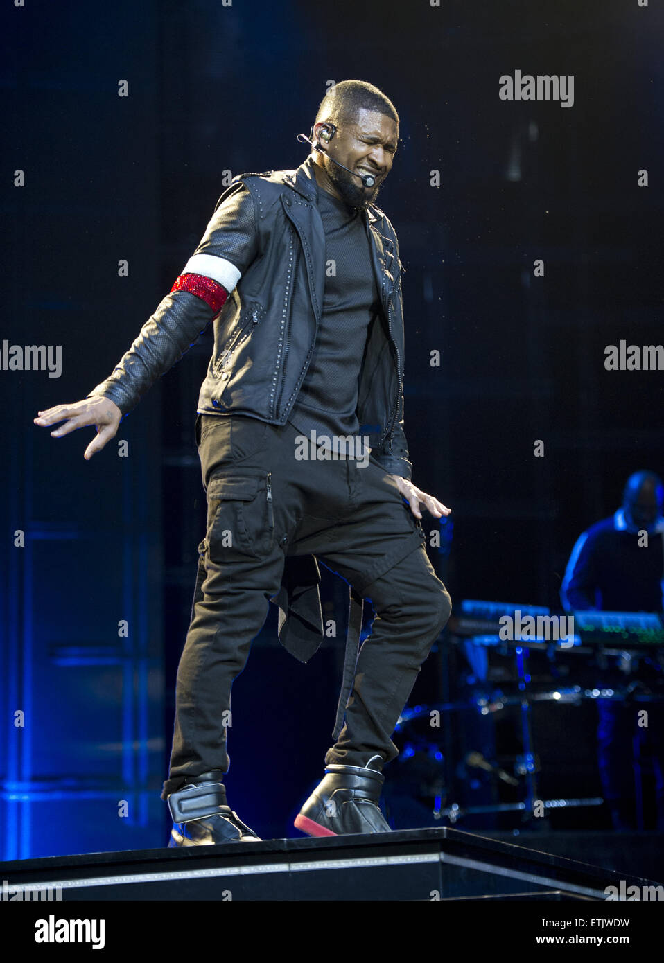 Usher performing live in concert at the Ziggo Dome The UR Experience