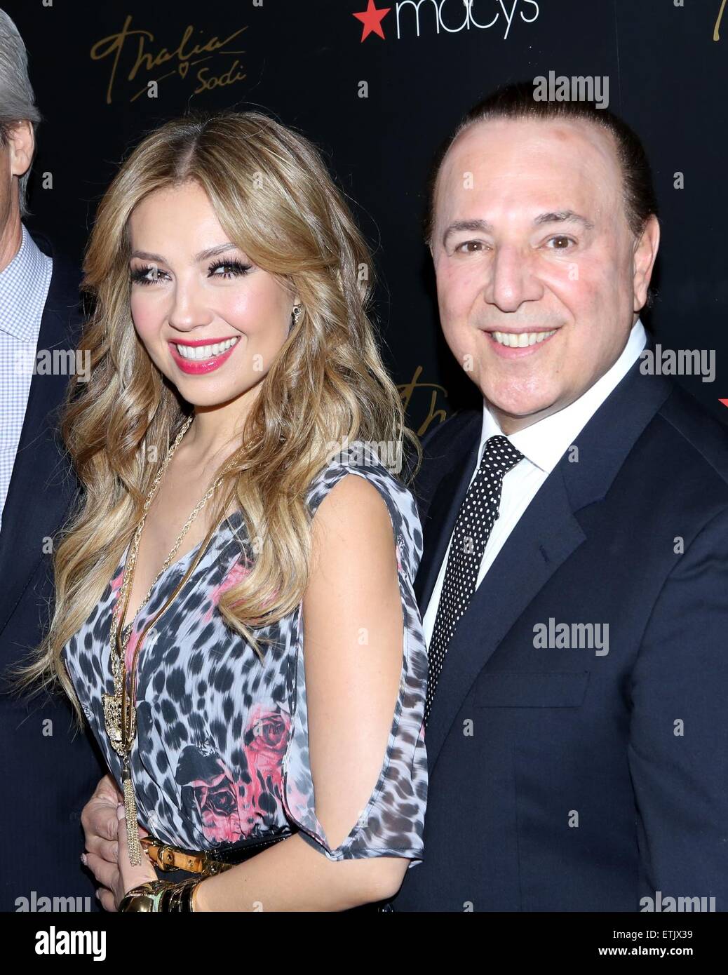 Singer Thalia attends the launch of the Thalia Sodi Collection at Macy