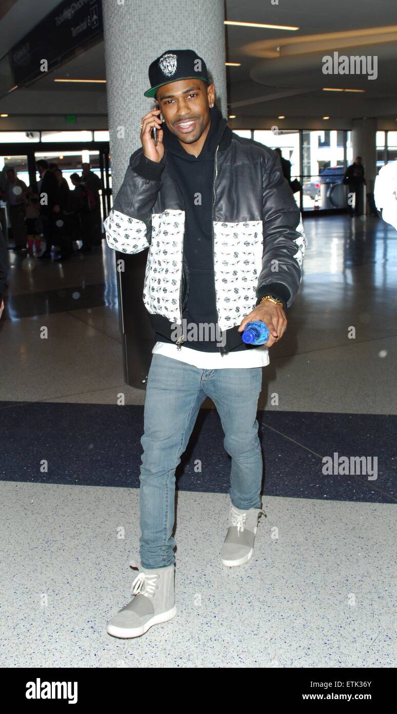 Big Sean arrives at Los Angeles 